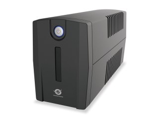 CONCEPTRONIC UPS 650VA/360W/2xSchuko/HID USB/RJ45in/Out bk No name