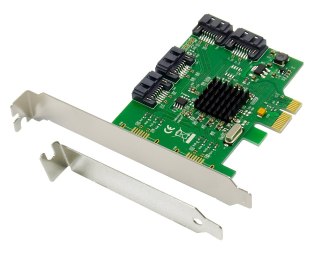 Dawicontrol PCI Card PCI-e DC-614e RAID 4Kanal SATA6G Retail kontroler RAID PCI Express 2.0 6 Gbit/s No name