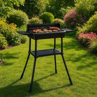 Grill elektryczny 3w1 stojący stołowy płyta grillowa ociekacz termostat MultiGarden MultiGarden