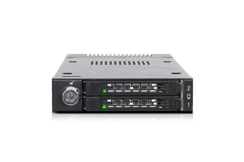 Icy Dock ToughArmor MB834M2K-B Obudowa SSD Czarny M.2 No name
