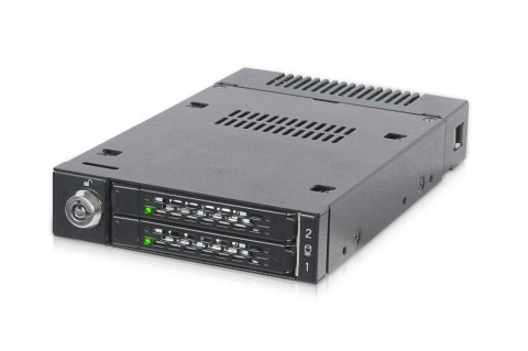 Icy Dock ToughArmor MB834M2K-B Obudowa SSD Czarny M.2 No name