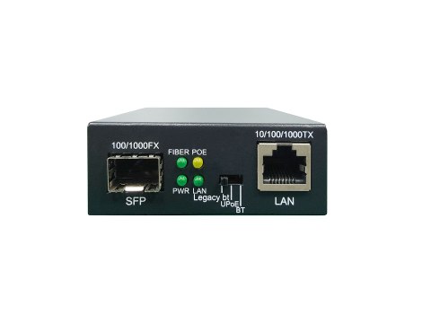 LevelOne GB Konwerter RJ45->SFP 1Gbps PoE PSE 60W No name