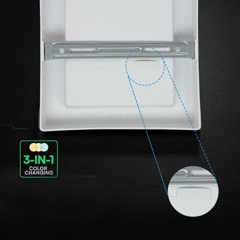 Panel natynkowy downlight V-TAC 24W LED CREE CHIP kwadrat 285x285mm VT-60024CCT 3000K-4000K-6500K 2640lm 6 lat gwarancji