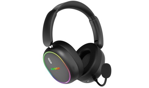 Słuchawki dla graczy Hator Phoenix 2 Wireless bezprzewodowe czarne No name