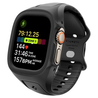 Spigen Liquid Air Pro - Pasek z obudową do Apple Watch Ultra 49 mm (Black) Spigen