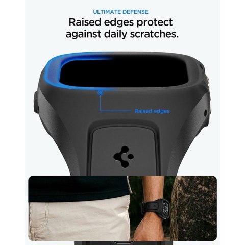 Spigen Liquid Air Pro - Pasek z obudową do Apple Watch Ultra 49 mm (Black) Spigen
