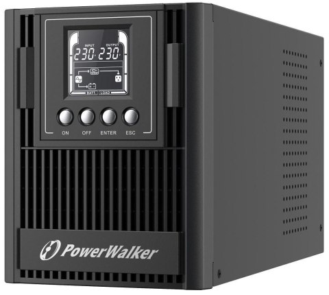 UPS Bluewalker PowerWalker VFI 1000 AT - RS-232, USB - Złącza wyjściowe: 3 (10122180) No name