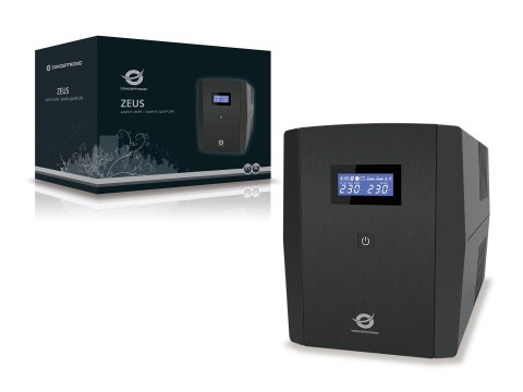 Zasilacz UPS CONCEPTRONIC ZEUS 2200VA 1320W 3xIEC+2xSchuko HID,USB No name