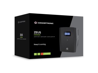 Zasilacz awaryjny UPS Conceptronic 2200 VA/1320 W/4 W/Wielka Brytania/HID USB/RJ45in/wyjście/AVR sw No name