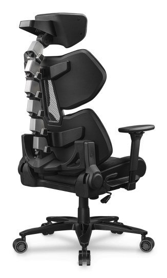 COUGAR Terminator Elite Fotel dla gracza Obite siedzisko Czarny, Srebrny COUGAR