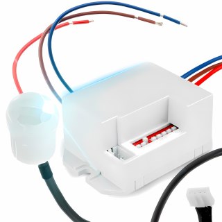 Czujnik ruchu zmierzchu led sensor pir z kablem na podczerwień sonda 360° RTO