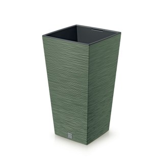 Doniczka FURU SQUARE DFSH300 - ziemisty zielony Prosperplast