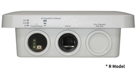 DrayTek VIGORAP 918R punkt dostępowy WLAN 1300 Mbit/s Biały Obsługa PoE No name