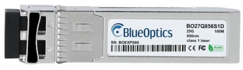 Moduł światłowodowy BlueOptics E25GSFP28SR-BO 250000 Mbit/s SFP28 850nm Intel kompatybilny No name