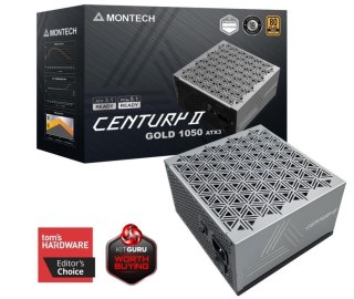 Montech CENTURY II 1050W moduł zasilaczy 20+4 pin ATX ATX Srebrny Montech