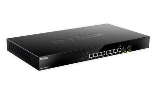 Przełącznik sieciowy D-Link DMS-1100-10TP - Zarządzany - L2 - 2.5G Ethernet (100/1000/2500) - Power over Ethernet (PoE) - Montaż D-Link