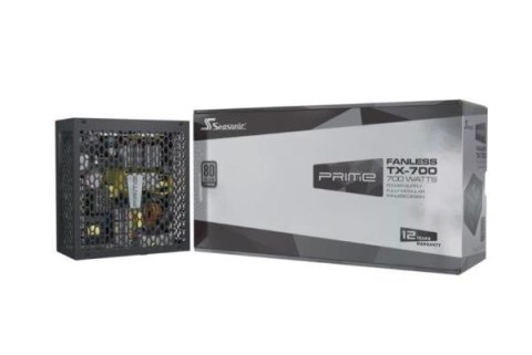 Seasonic PRIME Fanless TX moduł zasilaczy 700 W 20+4 pin ATX ATX Czarny Seasonic