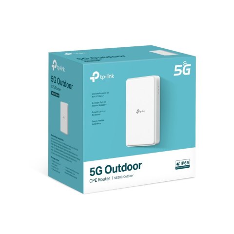 TP-Link 5G Outdoor Router Build-In 5G Modem 5G router bezprzewodowy 2.5 Gigabit Ethernet Biały TP-LINK