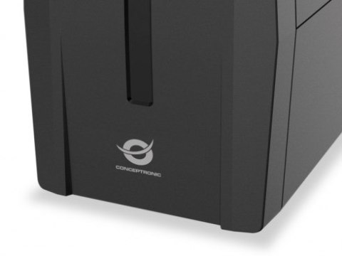 Zasilacz awaryjny UPS Conceptronic 650 VA/360 W/4 XIEC/HID USB/RJ45in/Out/AVR sw No name