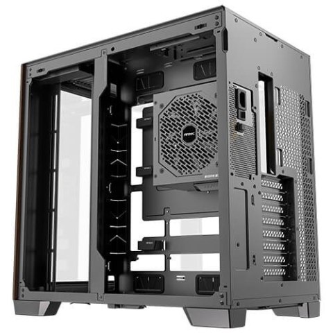 Antec C8 Curve Wood Full Tower Czarny, Przezroczysty, Drewno Antec