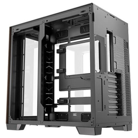 Antec C8 Curve Wood Full Tower Czarny, Przezroczysty, Drewno Antec