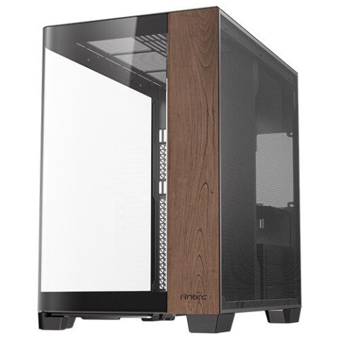 Antec C8 Curve Wood Full Tower Czarny, Przezroczysty, Drewno Antec