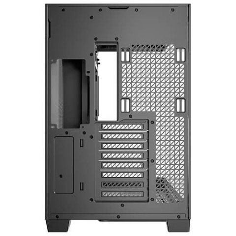 Antec C8 Curve Wood Full Tower Czarny, Przezroczysty, Drewno Antec