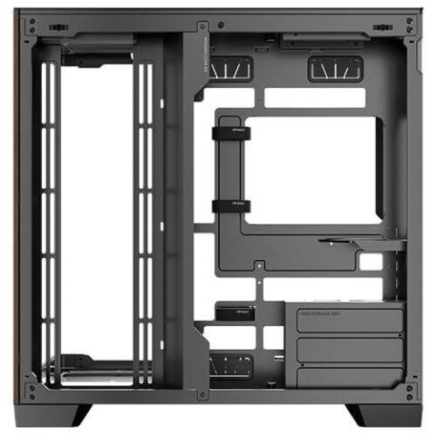 Antec C8 Curve Wood Full Tower Czarny, Przezroczysty, Drewno Antec
