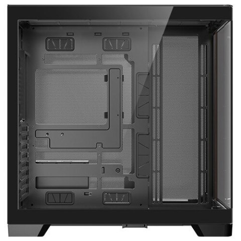 Antec C8 Curve Wood Full Tower Czarny, Przezroczysty, Drewno Antec