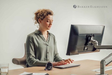 BakkerElkhuizen Evoluent D myszka Biuro Po prawej stronie USB Typu-A Laser 3200 DPI No name