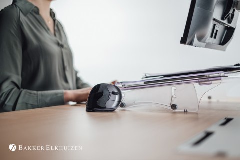 BakkerElkhuizen Evoluent D myszka Biuro Po prawej stronie USB Typu-A Laser 3200 DPI No name