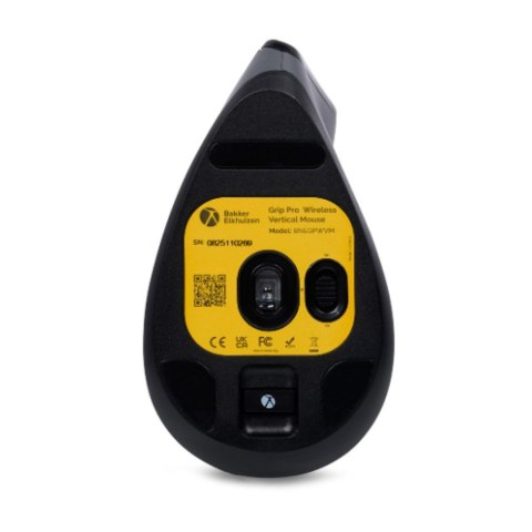 BakkerElkhuizen Grip Pro myszka Biuro Po prawej stronie RF Wireless Optyczny 2400 DPI No name