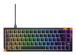 CHERRY K5 PRO TMR COMPACT klawiatura Gaming USB QWERTZ Niemiecki Czarny, Pomarańczowy Cherry