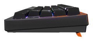 CHERRY K5 PRO TMR COMPACT klawiatura Gaming USB QWERTZ Niemiecki Czarny, Pomarańczowy Cherry