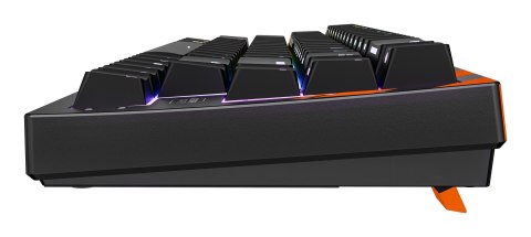 CHERRY K5 PRO TMR COMPACT klawiatura Gaming USB QWERTZ Niemiecki Czarny, Pomarańczowy Cherry