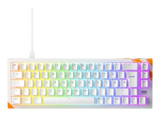CHERRY K5 PRO TMR COMPACT klawiatura Gaming USB QWERTZ Niemiecki Pomarańczowy, Biały Cherry