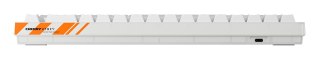 CHERRY K5 PRO TMR COMPACT klawiatura Gaming USB QWERTZ Niemiecki Pomarańczowy, Biały Cherry