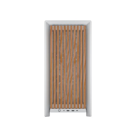 Corsair FRAME 4000D RS Wood PC-Gehäuse, Midi-Tower, E-ATX - Holz, weiß Corsair