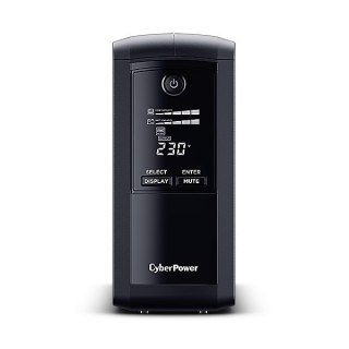 CyberPower VP700EILCD zasilacz UPS Technologia line-interactive 0,7 kVA 390 W 6 x gniazdo sieciowe CyberPower