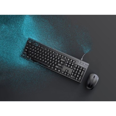 Kensington KM270 EQ klawiatura RF Wireless + Bluetooth Czarny Kensington