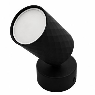 Lampa spotlight Fama 1xGU10 czarna 55*100