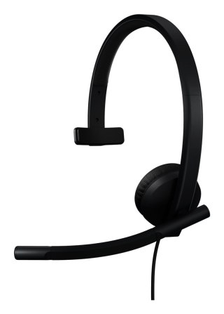Logitech H570e Zestaw słuchawkowy Przewodowa Opaska na głowę Biuro/centrum telefoniczne USB Type-C Czarny Logitech