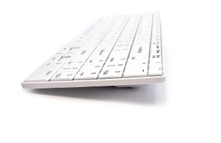 Man&Machine It's Cool Keyboard - medyczna, dezynfekowalna niskoprofilowa klawiatura (biała) MAN