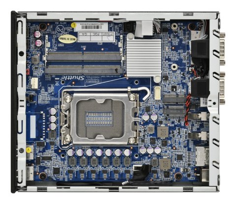 Shuttle XP? slim DH610V2 komputer typu barebone Wielkość PC 1.35L Czarny Intel H610 LGA 1700 Shuttle