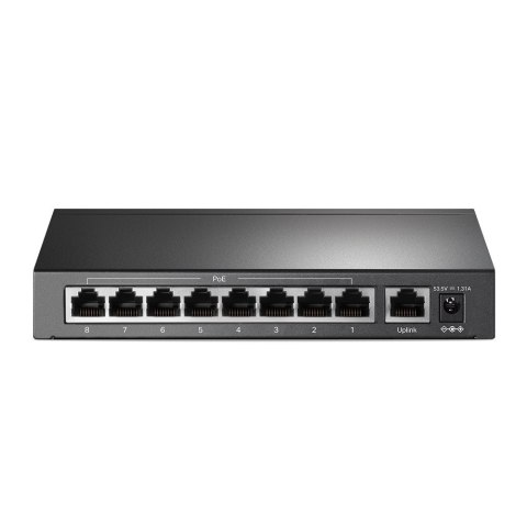 TP-Link TL-SF1009P przełącznik sieciowy Nie zarządzany Fast Ethernet (10/100) Obsługa PoE Czarny TP-LINK