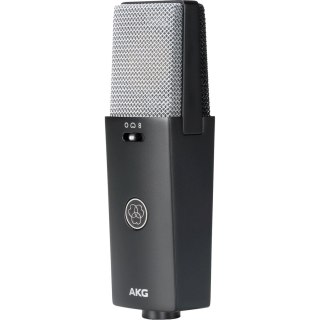 AKG C114 - mikrofon pojemnościowy z dużą membraną i wieloma charakterystykami kierunkowymi (czarny) AKG