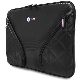 BMW Carbon Pockets & Metal Logo Sleeve - Etui na notebook 16" (czarny) BMW