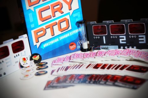 GRA IMPREZOWA DECRYPTO - podstawa PORTAL PORTAL GAMES