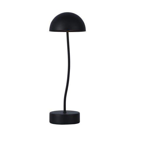 Lampka stołowa nocna V-TAC 3W LED 36cm ładowanie ściemnianie czarna VT-7574 3000K 100lm