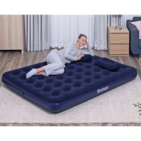 Materac dwuosobowy z pompką - BESTWAY 67374 BESTWAY